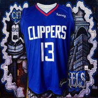 เสื้อบาส เสื้อบาสเกตบอล NBA Los Angeles Clippers เสื้อทีม ลอสแอนเจลิส คลิปเปอร์ส #BK0069 รุ่น Icon Paul George#13 ไซส์ S-5XL