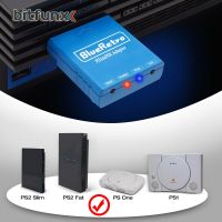 Bitfunx Blueretro Multiplayer Bluetooth Wireless Controllers Adapter for PS2 PS1 SONY Playstation 2 Game Consoles