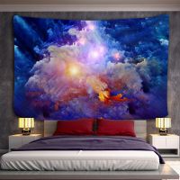 3D Galaxy Psychedelic Wall Tapestry Planet Space Tapestry Hanging Polyester Boho Decorations High Quality Wall Hanging