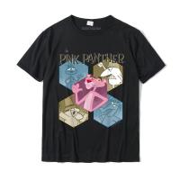 Pink Panther Hexagonal Portraits Tshirt Classic Cotton Men T Shirt Unique Coming T Shirts Christmas Tees Gildan