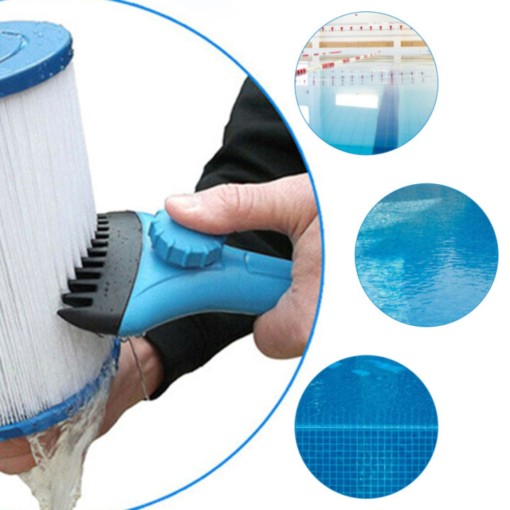 ตัวกรองสระว่ายน้ำทำความสะอาดแปรง-mini-handheld-สระว่ายน้ำทำความสะอาดอุปกรณ์เสริมสำหรับสระว่ายน้ำกรองเครื่องมือแปรงทำความสะอาด