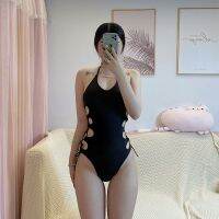 Womens swimsuit swimsuit 2021 new swimsuit Women European and American fashion ins y hollow out bandage