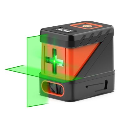 2 Lines Level Alignment Tool สามระนาบแนวนอนแนวตั้ง Cross-Line Green Beams- Tiling Floor Tool