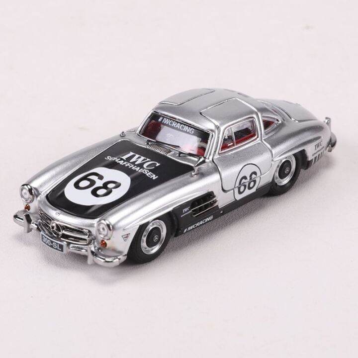 1-64-mercedes-benz-300sl-ของเล่นรถ-diecast-ประตูปีกนางนวลสำหรับเด็กผู้ชายของขวัญวันเกิด-kids-toys-คอลเลกชันรถ