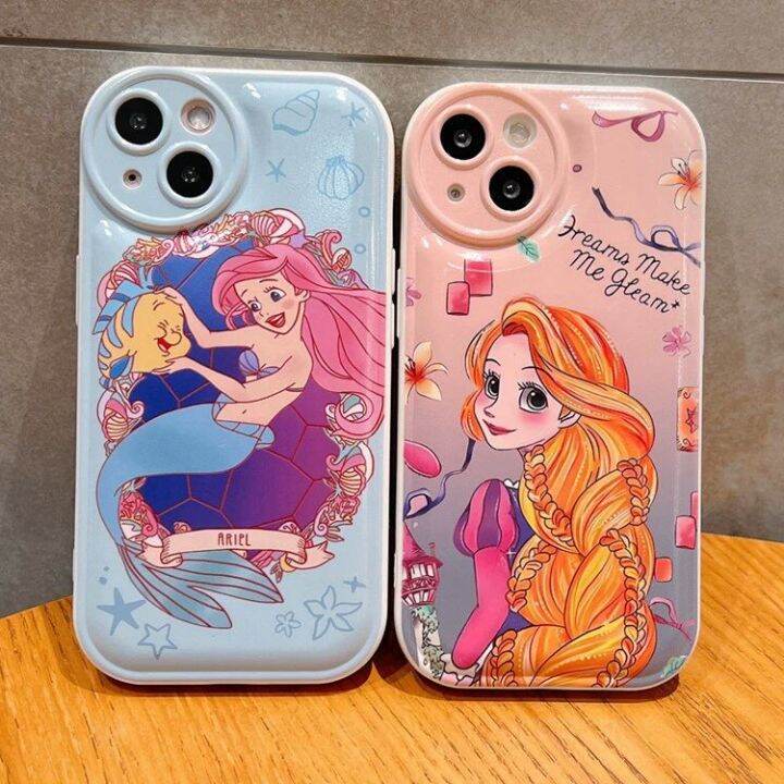 disney-princess-mermaid-ariel-nbsp-and-rapunzel-phone-case-for-iphone-14-pro-max-13-pro-max-12-pro-max-soft-silicone-phone-back-cover-for-iphone-13-mini-12-mini-11-pro-max-xr-xs-max-6-6-7-8-plus-back-