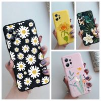 เคสสำหรับ Xiaomi Redmi Note 12 4G Redmi Note12 4G 5G เคสซิลิโคนสำหรับนิ่ม TPU เคสป้องกันเคสโทรศัพท์ลายการ์ตูนรูปดอกไม้สำหรับเด็กผู้หญิงเด็กผู้ชายและผู้หญิง