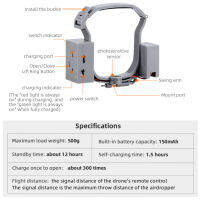 ระบบลดการทำงานของโดรน500ก. ใช้ได้กับโดรน DJI Mavic Air 3อุปกรณ์จัดส่งขอแต่งงาน