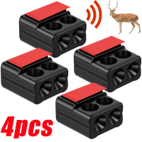 42Pcs รถนกหวีดทางกายภาพ Ultrasonic สัตว์ Sirens Deer Repellers รถจักรยานยนต์รถบรรทุกกลางแจ้งอุปกรณ์แจ้งเตือนความปลอดภัย Alarm Tools