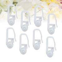 Curtain Hooks Track Glider Roller Rail Sliding Rollers Carrier Shower Wheel Hook Pulley Runner Ceiling Rod Gliders Slides