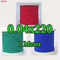 【YF】♚  1meter Mill copper wire 0.04X220 frequency Sound antenna Stranded silk covered