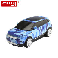 CHYI เมาส์ไร้สาย Cool Camouflage SUV เมาส์รถ1600DPI USB Optical Office Mice เมาส์สำหรับเล่นเกมคอมพิวเตอร์ Boy ของขวัญสำหรับแล็ปท็อป