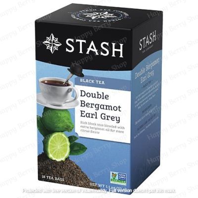 ชาดำ STASH Black Tea Double Bergamot Earl Grey 18 tea bags ชารสแปลกใหม่ทั้งชาดำ ชาเขียว ชาผลไม้ และชาสมุนไพรจากต่างประเทศ ✈กล่องละ18ซอง❤