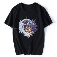 Men t-shirt Yugioh Kaiba And Yugi Blue Eyes White Dragon Dark Magician Tshirt Women T Shirt Cotton Tees Anime Hip Hop Harajuku 4XL 5XL 6XL