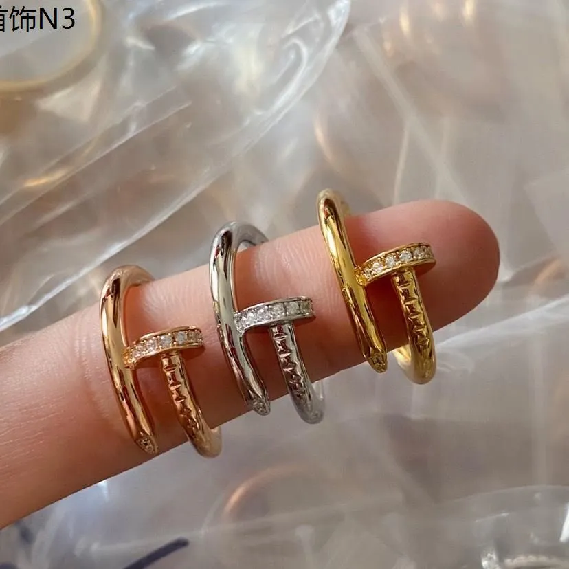 ♙แหวนตะปู Cartier รุ่นเพชร Hi-End 11 แหวน Cartier Ring แหวนตะปูคาเทียร์  แหวนเพชร แหวนคาร์เทียร์ แหวนBrandname Cat23♢ | Lazada.Co.Th