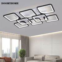 DOOMYHOME โคมไฟติดเพดาน LED นอร์ดิกที่เรียบง่ายโคมไฟห้องรับประทานอาหารห้องรับแขกห้องนอนโคมไฟโคมไฟส่องสว่างตกแต่งภายในบ้านที่ทันสมัย