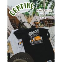 เสื้อยืดเด็ก เสื้อยืดแคมป์ปิ้ง Camping