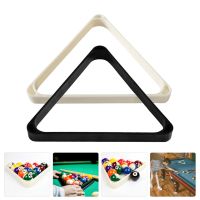 【LZ】┅♦►  2PCS Games Billiard Balls Holders Vintage Frame Balls Rack Triangle Billiard Organizer for Club