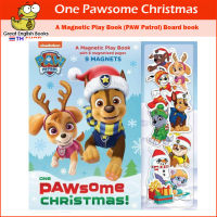 (In Stock) พร้อมส่ง *ลิขสิทธิ์แท้* หนังสือแม่เหล็ก One Pawsome Christmas: A Magnetic Play Book (PAW Patrol) Board book