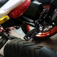 Motorbike Adjustable Rear Tail Tidy License Plate Holder Bracket LED Light FOR Honda pcx 150 dio af18 grom msx125 nc 750x nc700x