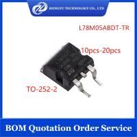 10 Buah-20 Buah L78M05ABDT-TR TO-252-2 L78M05 500mA Sirkuit Terpadu Regulator Tegangan PMIC Chip Linier