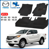 Little Bird พรมปูพื้นรถยนต์ โรงงานผลิตของไทย Mazda BT-50 2016-2020 การรับประกันคืนสินค้าภายใน7วัน พรมรถยนต์ BT50