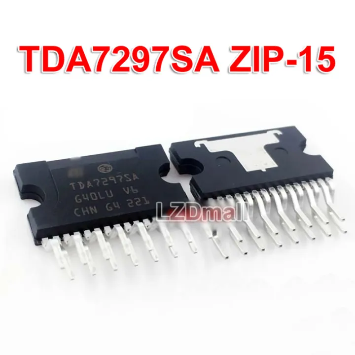 5pcs TDA7297SA TDA7297 ZIP15 Dual Channel Audio Amplifier Chip IC new