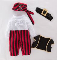 Umorden Pirate Captain Costume For Baby Boy Toddler Halloween Christmas Birthday Party Cosplay Fancy Dress