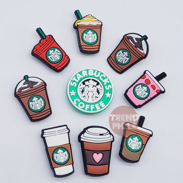 Starbucks chocolate frappe croc charm