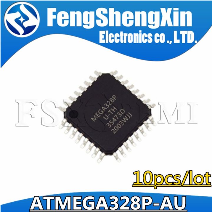 10pcs/lot NEW MEGA328P U-TH ATMEGA328P-AU ATMEGA328 ATMEGA328P TQFP-32 MCU Chips IC