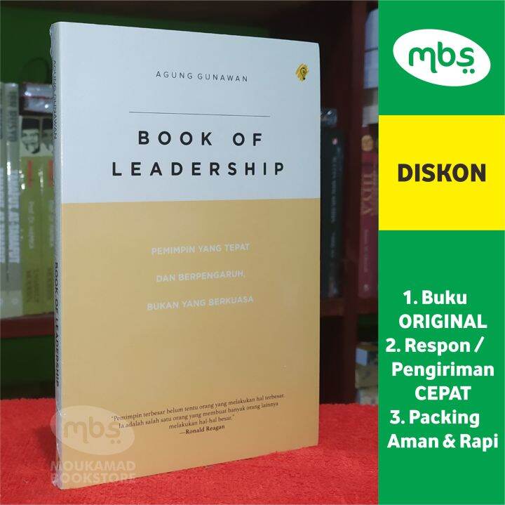 BUKU MOTIVASI - BOOK OF LEADERSHIP - Pemimpin yang Tepat dan ...