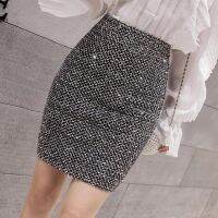 glitter skirt กระโปรงสั้น เอวสูง ปักเลื่อม แบบยืดหยุ่น เข้ารูป เรียบง่าย แฟชั่นฤดูร้อน 2023 AIXIN