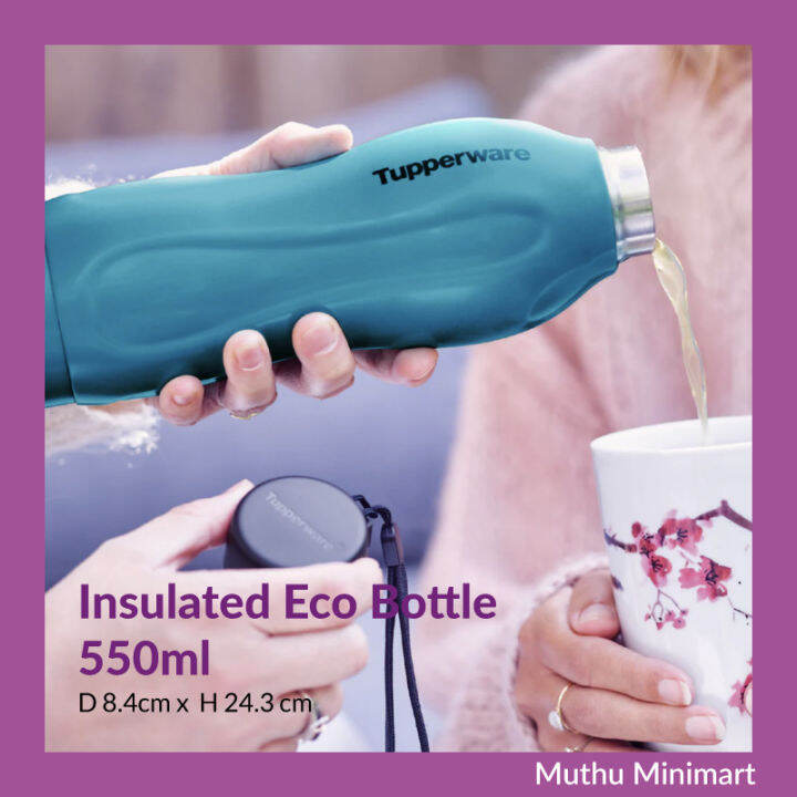 Original Tupperware Insulated Eco Bottle Water Bottles Thermal Flasks