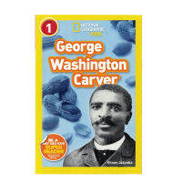 Original and genuine National Geographic Children Level 1: George Washington Carver National Geographic graded reading elementary childrens English Enlightenment picture book