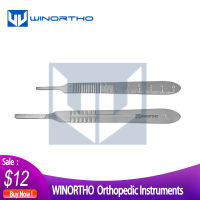 eChenZiWoDianZiKeJiYo Scalpel Handle Mayo Safety Pin Veterinary Orthopedic Instruments 175มม. ความยาวลดกระดูก Forceps