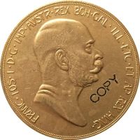 【Free-delivery】 Noon Traders 1908ออสเตรีย-Habsburg 100 Corona Coins