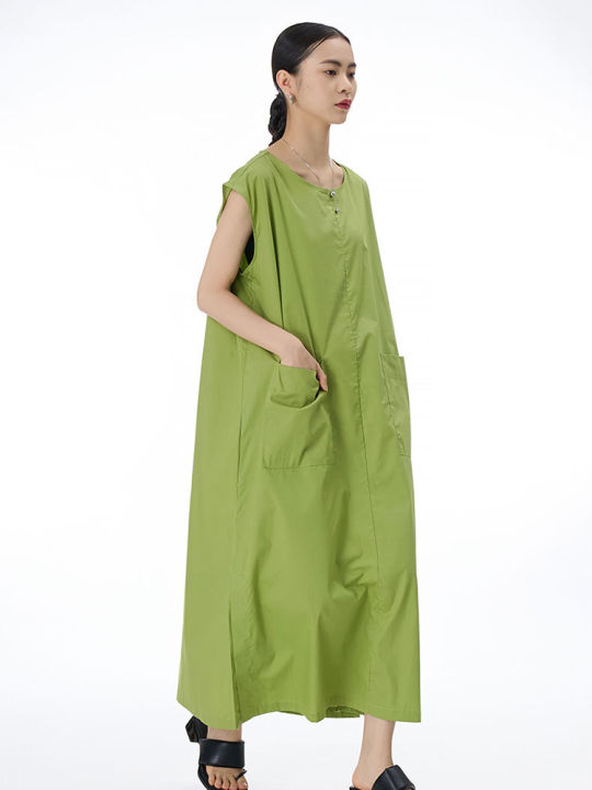xitao-dress-temperament-women-sleeveless-tanks-dress