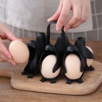 ใหม่3-In-1 Kitchen Steamer 6-Pack ไข่ Racks และไข่หม้อไอน้ำไข่ Steamer Creative Penguin Egg Storage Rack ไข่เครื่องมือทำอาหาร