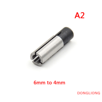 DONGLIONG 6.35Mm ถึง3.175Mm 1/8 "สลักบิตเครื่องมือเราเตอร์อะแดปเตอร์สำหรับการแกะสลัก