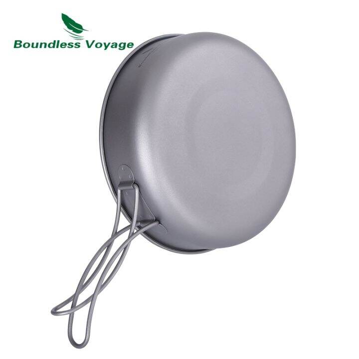 boundless-voyage-titanium-non-stick-frying-pan-with-folding-handle-camping-picnic-skillet-griddle-tableware-plate-dish-bowl