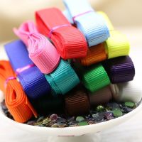 1CM Mixed 12 Plain Colors Rib Belt Ribbon Set For DIY Handmade Jewelry Accessories Decoration Gift Wrapping  Bags