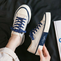 Canvas Shoes รองเท้าคู่โปรโมชั่นราคาถูกหญิง กันลื่นรองเท้าผ้าใบ Korean Fashion Flat Shoes ผู้หญิงครึ่งแผ่นรองเท้าผ้าใบสไตล์เกาหลีขี้เกียจรองเท้าแบนสำ