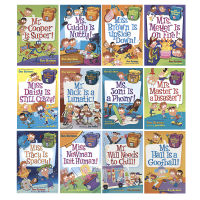 My weirdest school crazy school series the fourth season new stories campus theme novels 12 book box set elementary chapters of childrens English American Primary School recommended readings imported in English