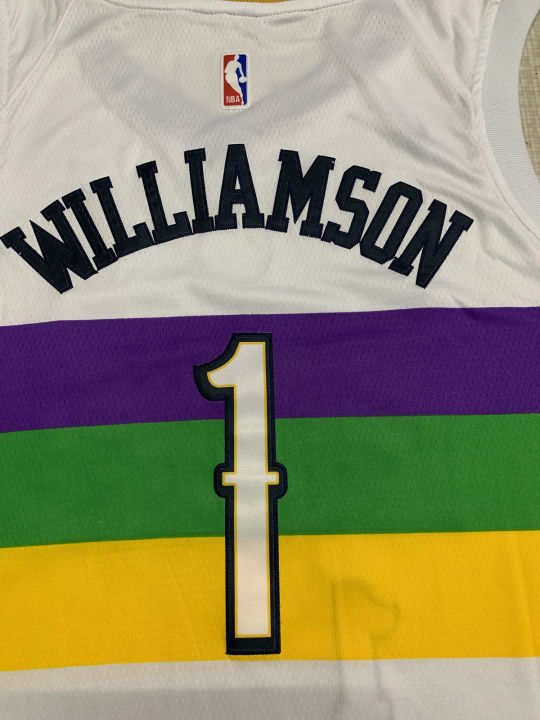 ready-stock-2022-2023-newest-authentic-2019-mens-new-orleans-pelicans-1-zion-williamson-white-swingman-jersey-city-edition