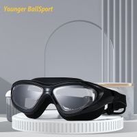 Big Frame Professional Swimming Waterproof Soft Silicone Glasses Swim Eyewear Anti-Fog UV Men Women Goggles Diving Glasses Adlut Goggles