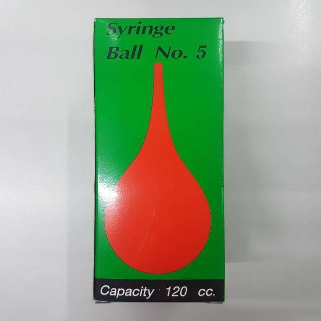 syringe-ball-ลูกยางแดง-เบอร์-5