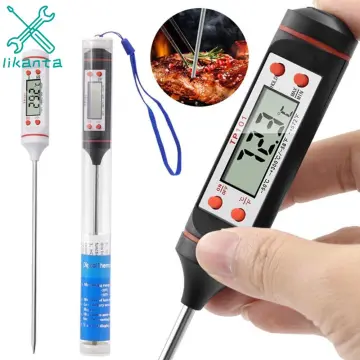  ThermoPro TP03B Digital Instant Read Meat Thermometer Kitchen  Cooking Food Candy Thermometer with Backlight and Magnet for Oil Deep Fry  BBQ Grill Smoker Thermometer: Home & Kitchen