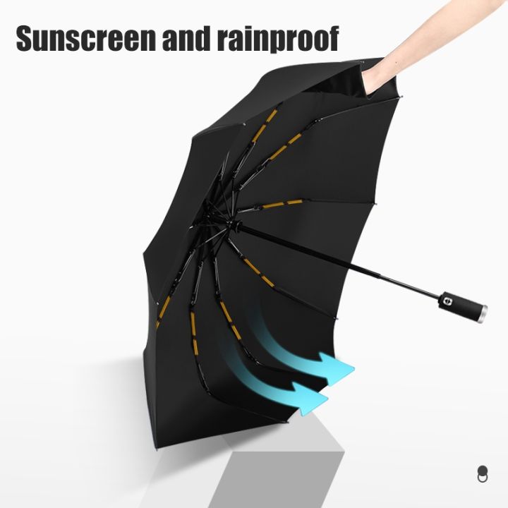 cc-tentagon-umbrella-with-flashlight-three-folding-uv-and-10-ribs-windproof-parasol