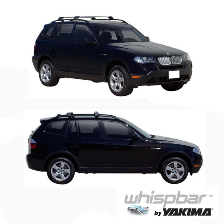 yakima-whispbar-roof-rack-bmw-x3-2004-2010-แร็คหลังคาตรงรุ่น-bmw-x3-2004-2010