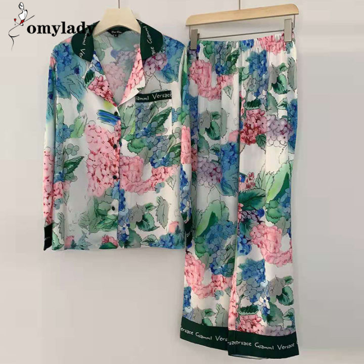 chinese-style-silk-printed-flower-home-clothes-ladies-day-korean-version-of-soft-fashion-home-clothes-pajamas-vmn