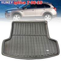 ด้านหลัง Boot Liner Trunk Cargo แผ่นพื้นถาดป้องกันสำหรับเชฟโรเลตโฮลเดนแคปติวา7สำหรับ Daewoo Winstorm 7-Seater 2006-2017